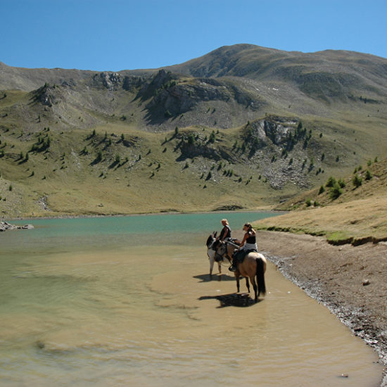 Côté Voyages - Week-end tonique aux Orres Haute Alpes - Equitation