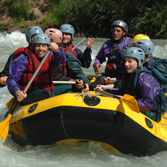 Côté Voyages - Week-end tonique aux Orres Haute Alpes - Raft