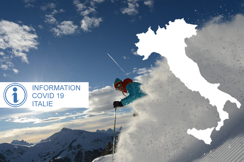 Information Covid 19 Italie - Côté Voyages - Séjours ski Alpes Italiennes
