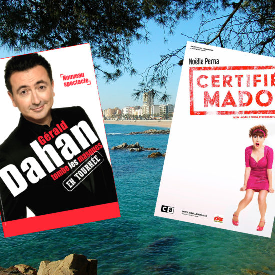 Voyage en Espagne avec 2 spectacles d'humour: Noelle Perna et Gérald Dahan