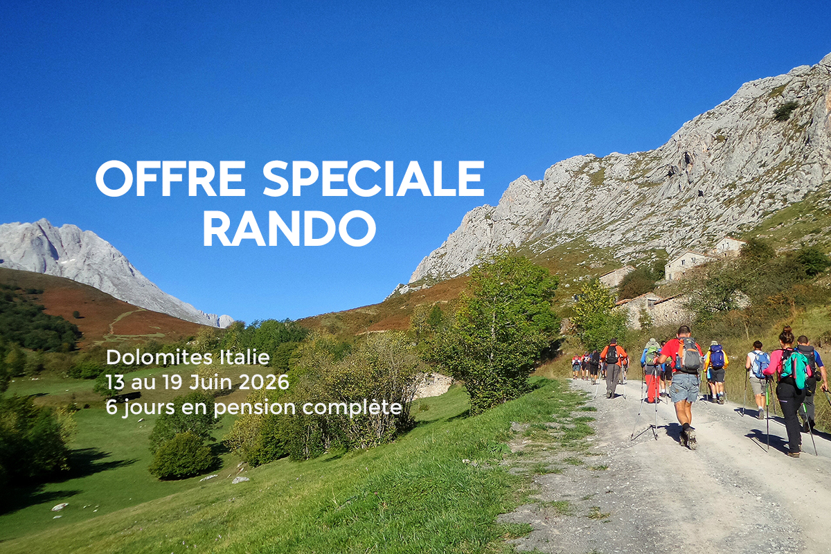 Offre dernière minute Séjour rando dans les Dolomites en Italie - Du 13 au 19 juin 2026