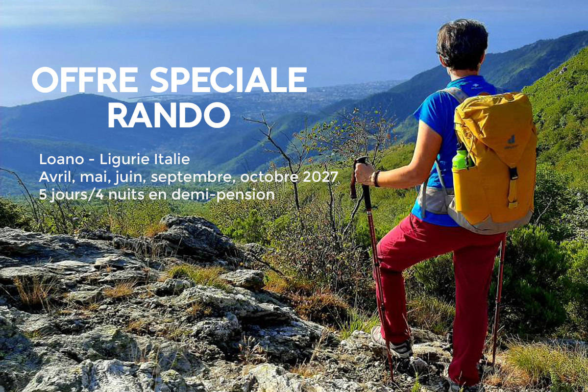 Séjour Rando à Loano 2027 : cap sur la Riviera Ligure avec Côté Voyages